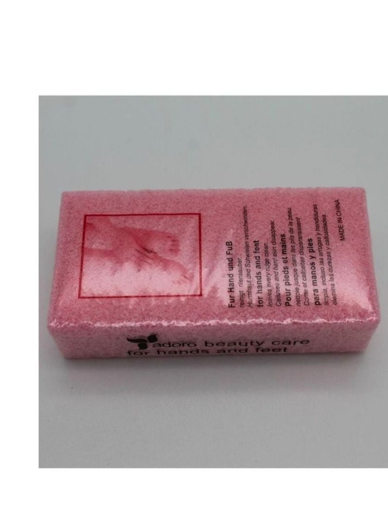 Pumice stone to remove dead skin from the feet, Pink color