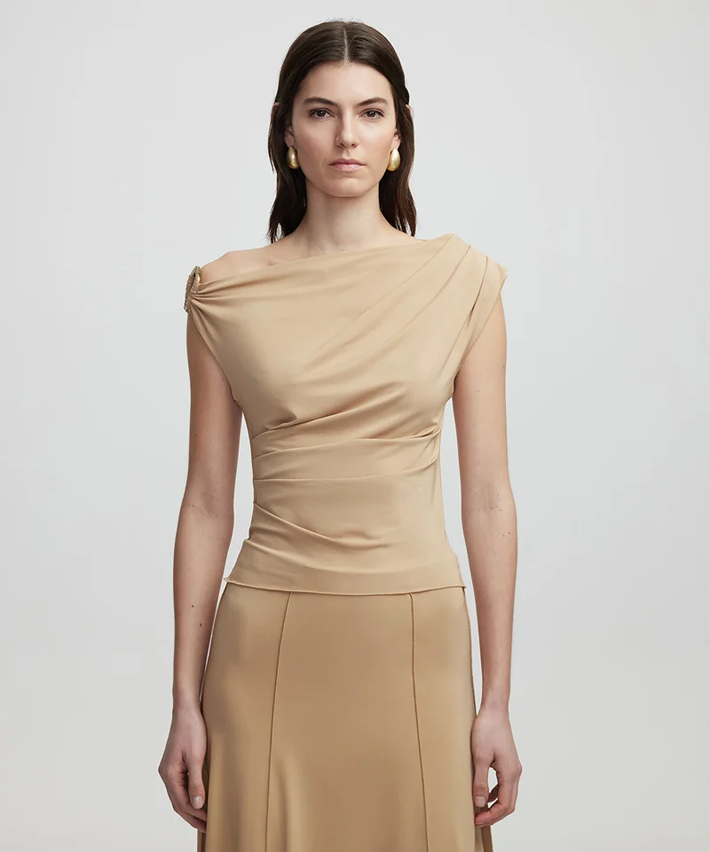 ابيكول Draped Top