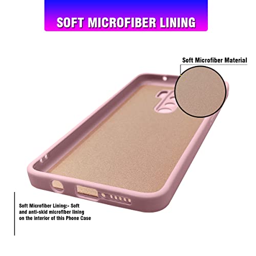 LIRAMARK Silicone Soft Back Cover Case for Redmi Note 8 Pro (Pink) - Image 4