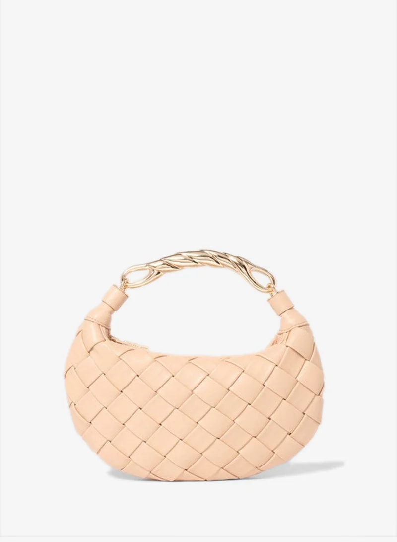 فورايفر نيو WILLA Braided Metal Handle Handheld Bag