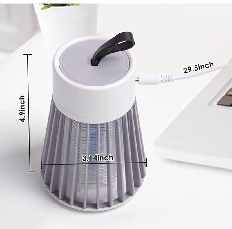 IDELLA Eco Friendly LED Mashroom Mosquito Killer Lamp USB Powered Indoor Bug Zapper Fly Killer Machine Fly Catcher for Home Kids Indoor Outdoor Mosquito Trap Machine - Image 4