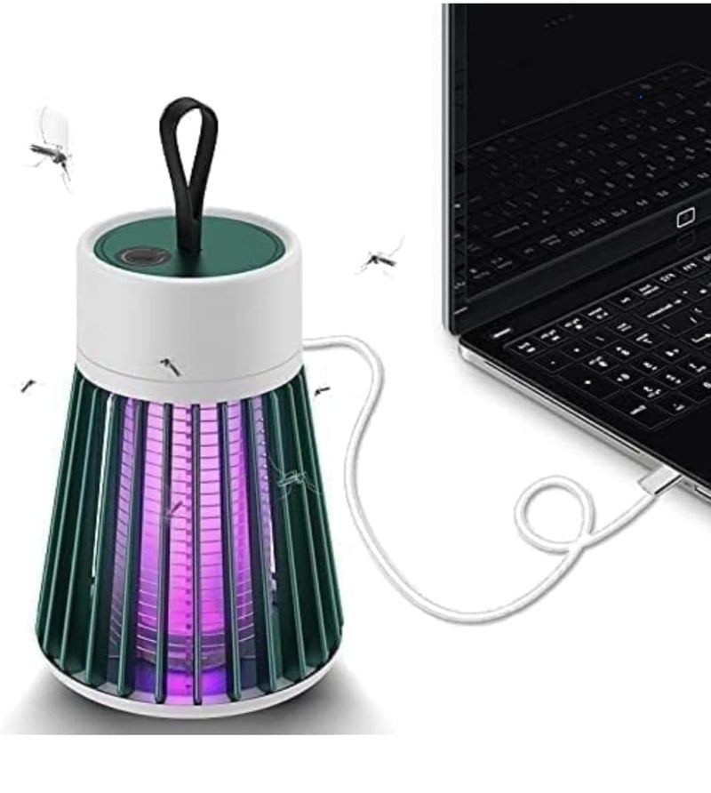 IDELLA Eco Friendly LED Mashroom Mosquito Killer Lamp USB Powered Indoor Bug Zapper Fly Killer Machine Fly Catcher for Home Kids Indoor Outdoor Mosquito Trap Machine - Image 3