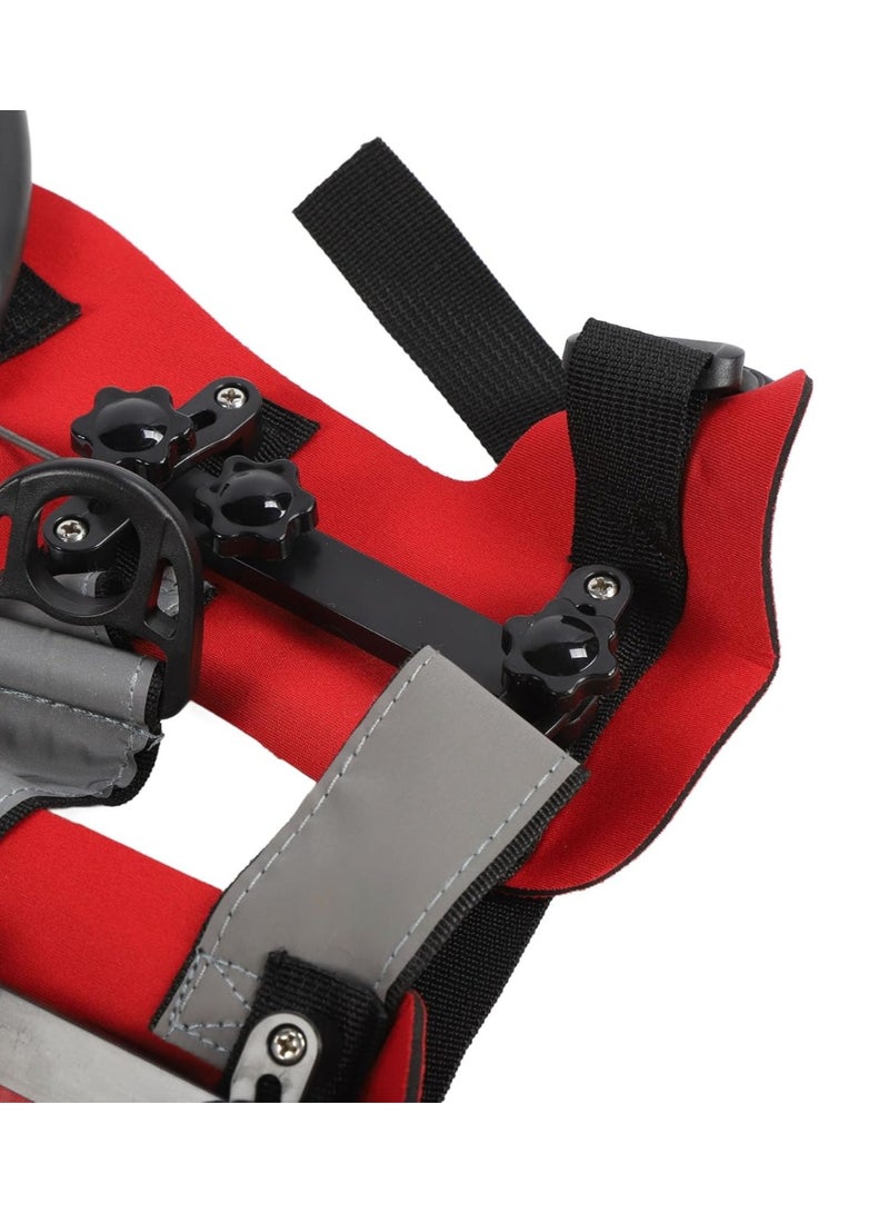 معدات سلامة الكلاب العمياء، حلقة مانعة للتصادم، طوق عاكس للصدمات، أحمر - Image 5