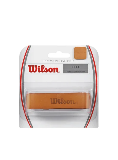 Wilson Premium Leather Replacement Grip - Brown