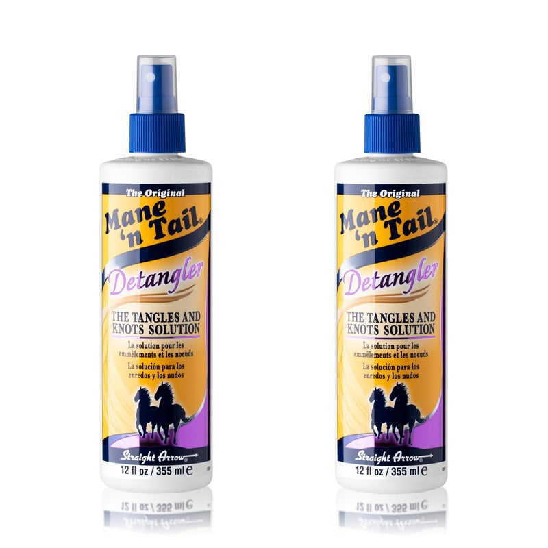 Straight Arrow Mane 'n Tail Detangler 12 oz (Pack of 2) - Image 1