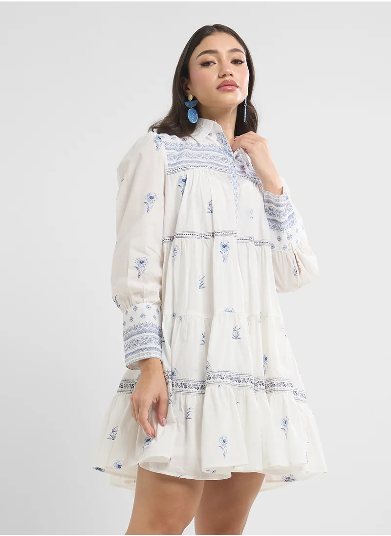 Biba Printed Dress