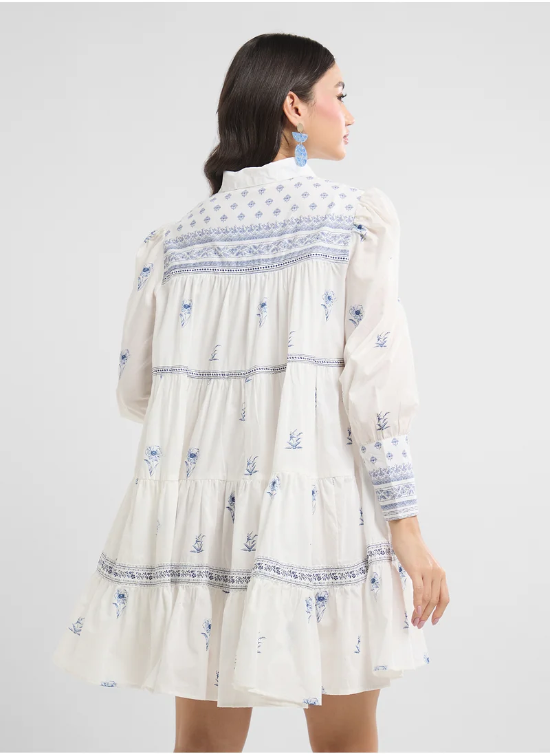 Biba Printed Dress
