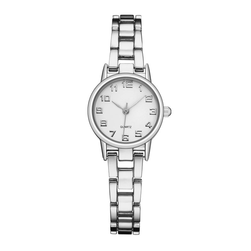IBSO Women Watches Ladies Quartz Wristwatches Waterproof Bracelet Watch Relogio Feminino (0015 Silver) - Image 1