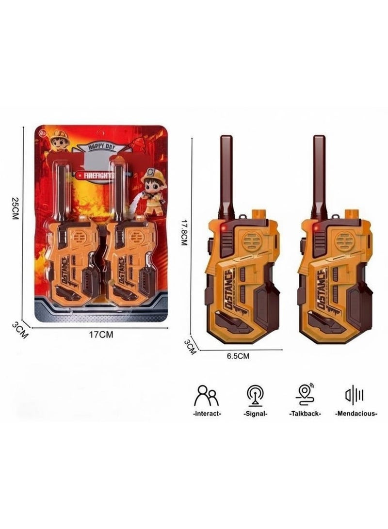 Toyland Kids Firefighter Toy Set with High-Fidelity Sound, One-Button Call & Role-Play Design - Image 3