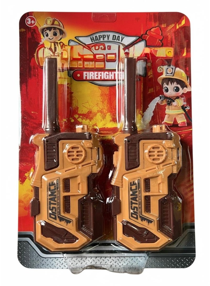 Toyland Kids Firefighter Toy Set with High-Fidelity Sound, One-Button Call & Role-Play Design - Image 4