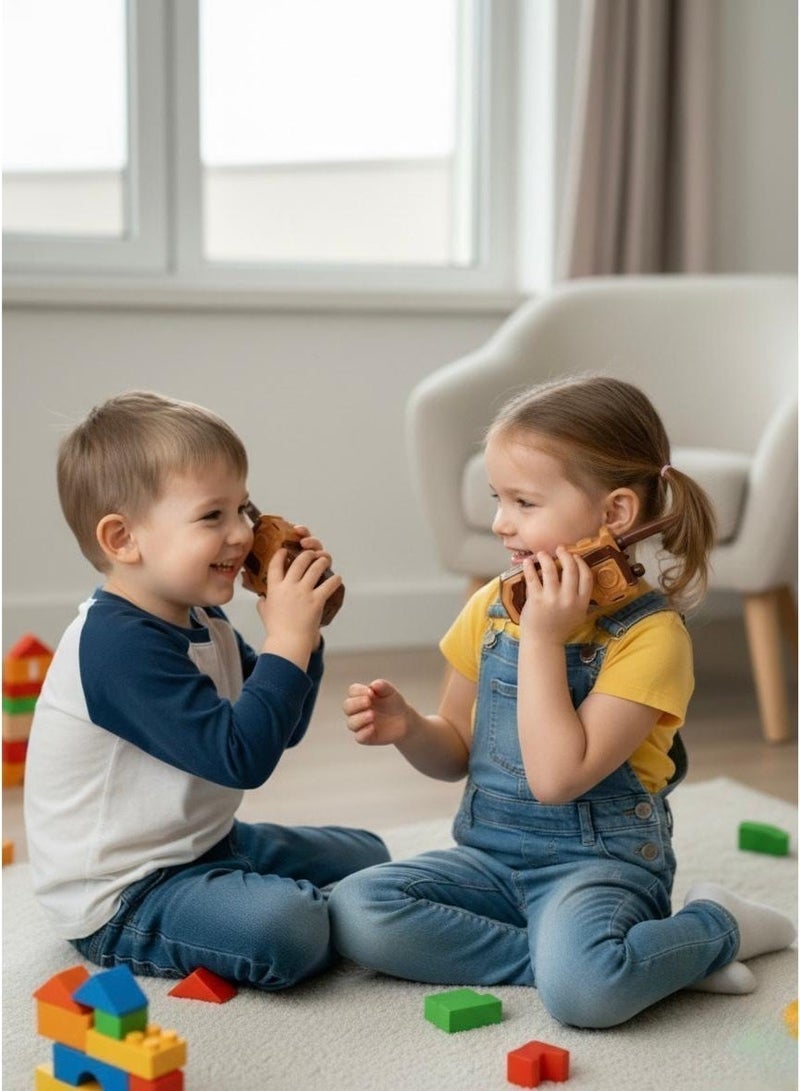 Toyland Kids Firefighter Toy Set with High-Fidelity Sound, One-Button Call & Role-Play Design - Image 2