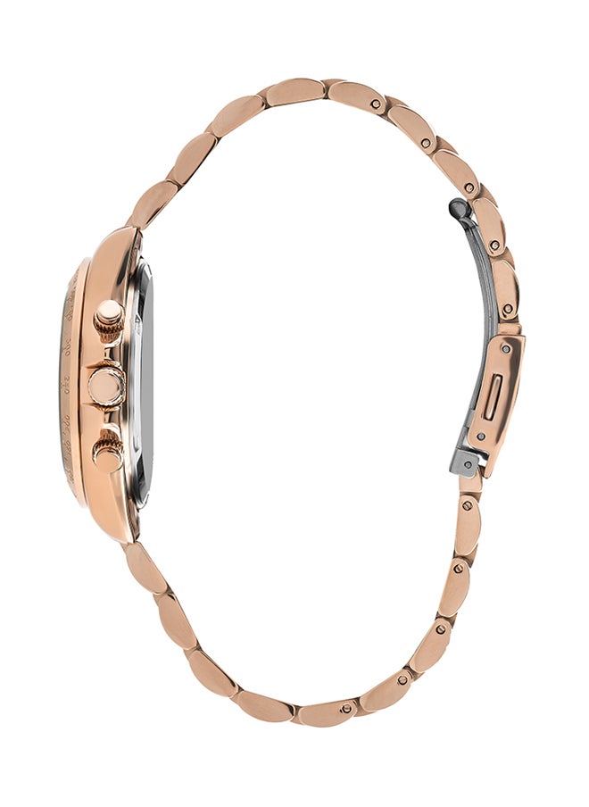 BEVERLY HILLS POLO CLUB - Women's Chronograph Metal Wrist Watch BP3204C.410 - 36 Mm - Image 1