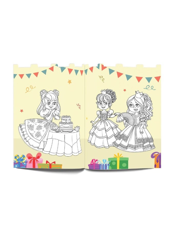 Princesses - Coloring and Sticker Activity Book (With 150+ Stickers)  - Image 5