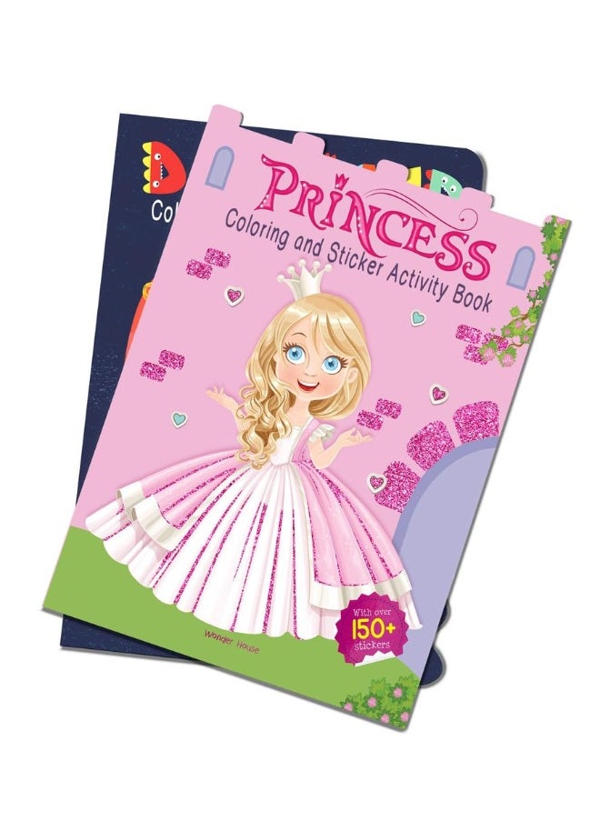 Princesses - Coloring and Sticker Activity Book (With 150+ Stickers)  - Image 4