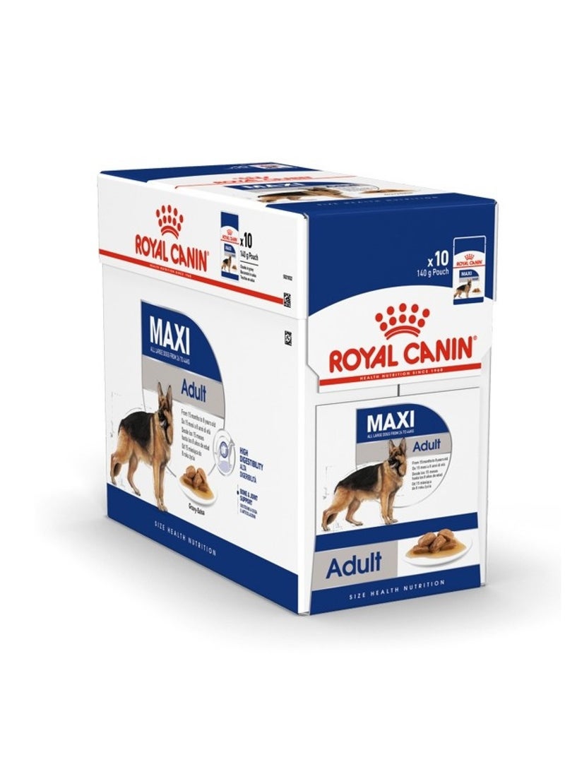 ROYAL CANIN ROYAL CANIN Maxi Adult - BOX - 10*140g 