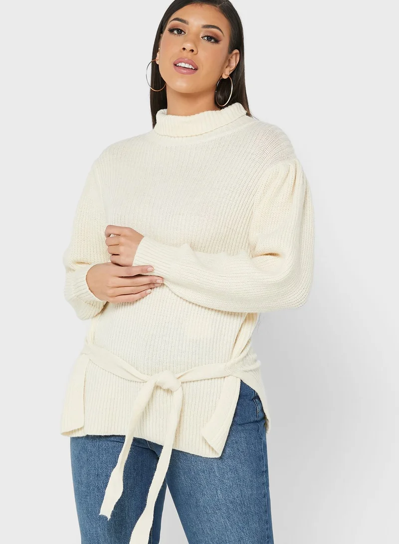 ELLA Belted Pull Over