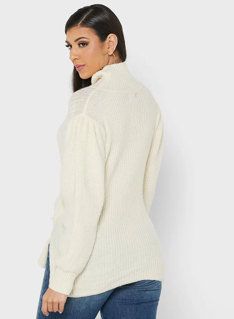 ELLA Belted Pull Over