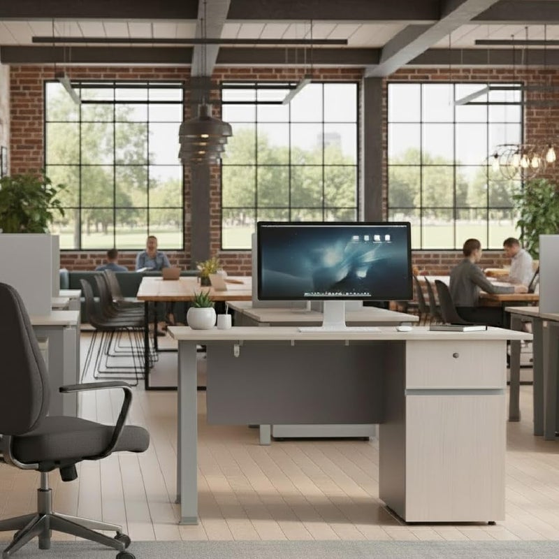 Neo Front Office Single Desk SM-BT1412 - Image 4