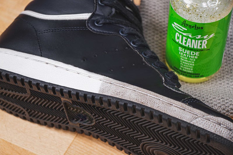 Angelus Easy Cleaner, Premium Shoe Cleaner, Safe For Sneakers, Leather, Suede, Canvas, and More â€“ Removes Dirt and Stains | Made In USA - 8.6 fl oz - Image 3