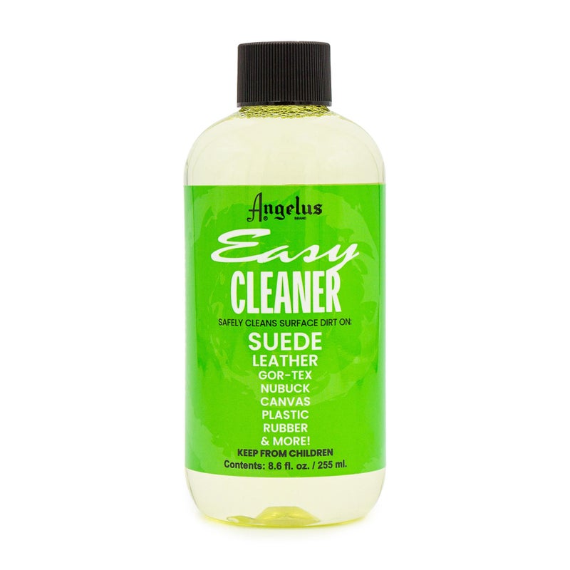 Angelus Easy Cleaner, Premium Shoe Cleaner, Safe For Sneakers, Leather, Suede, Canvas, and More â€“ Removes Dirt and Stains | Made In USA - 8.6 fl oz - Image 1