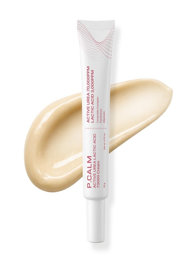 P.CALM Active Urea Lactic Acid 73000 Cream | Exfoliating Body Moisturizer with Urea & Lactic Acid, Rough Texture Smoothing & Dull Skin Care | Korean Body Care, 20g / 0.7 oz - Image 1