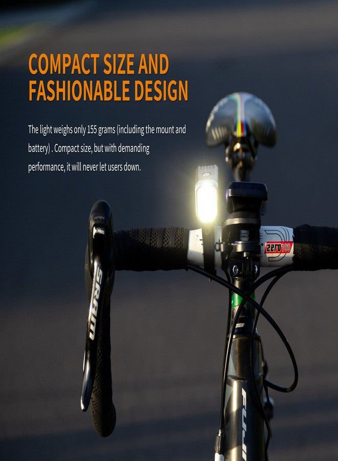 EdisonBright Fenix BC25R 600 Lumen Cree LED USB Rechargeable Light Weight Pedestrian Friendly Bike Bicycle Light BBX3 Charging Cable Carry case - Image 3