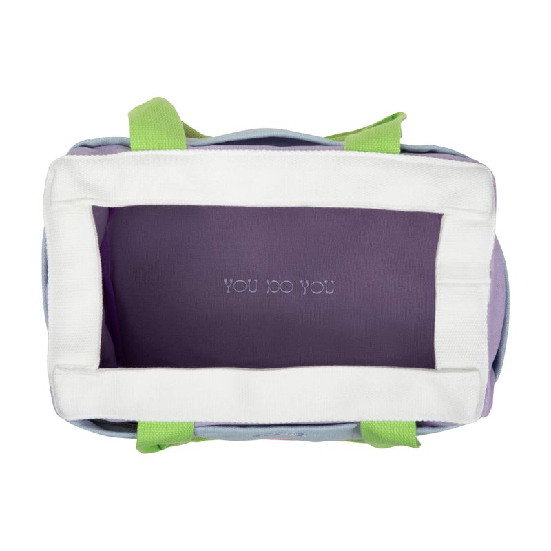 Soolla Studio Bag: Pottery Tool Bag, Art Supply Storage, Knitting Yarn Organizer, Crochet Projects, & Washable Craft Tote, 30 Pockets, 25+ Canvas Colors, Student Artist Gift (80's Windbreaker) - Image 5
