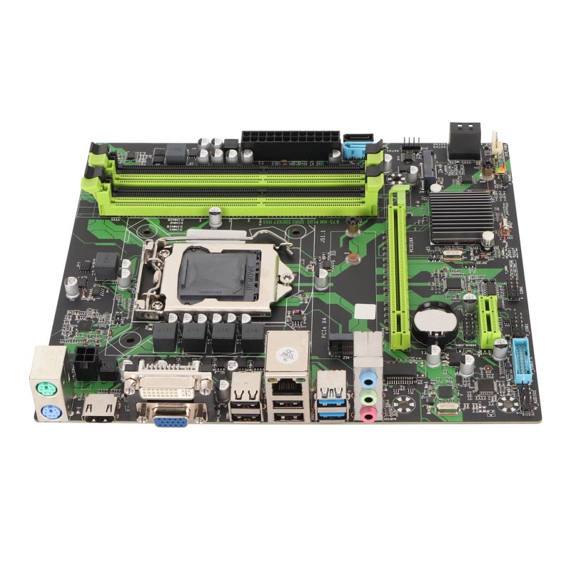 جينجشا اللوحة الأم ATX LGA1155 DDR3 للكمبيوتر المكتبي - واجهة Serial ATA M.2 ومخرج HD VGA - طاقة 3+1 فاز لسلسلة Core I7 I5 I3 E3 - Image 4