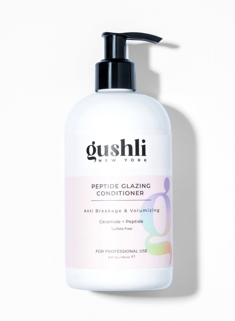 Peptide Glazing Conditioner helps to improve damaged hair for smooth and moisturized hair