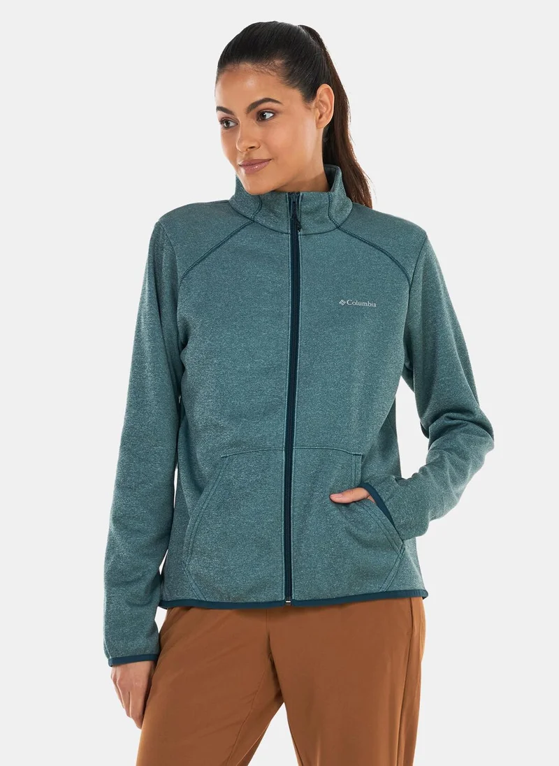 Columbia Women's Hike Tech Fleece Full-Zip Hoodie