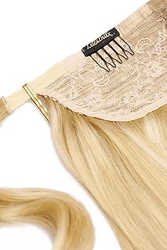 LullaBellz Luxury Gold 22 120g Human Hair Pony 611KB88 Golden Blonde - Image 3