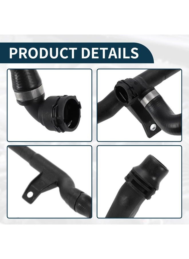 TUCKBOLD 4-Way Hose Water Hose Assembly for BMW 335i 3.0L 2007-2010 Good Sealing No.17127548230 Engine Radiator Coolant Hose Black 1 Pcs - Image 5