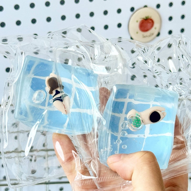 Squishy Toy Pool Party Stress Relief Creative Toy - Image 5