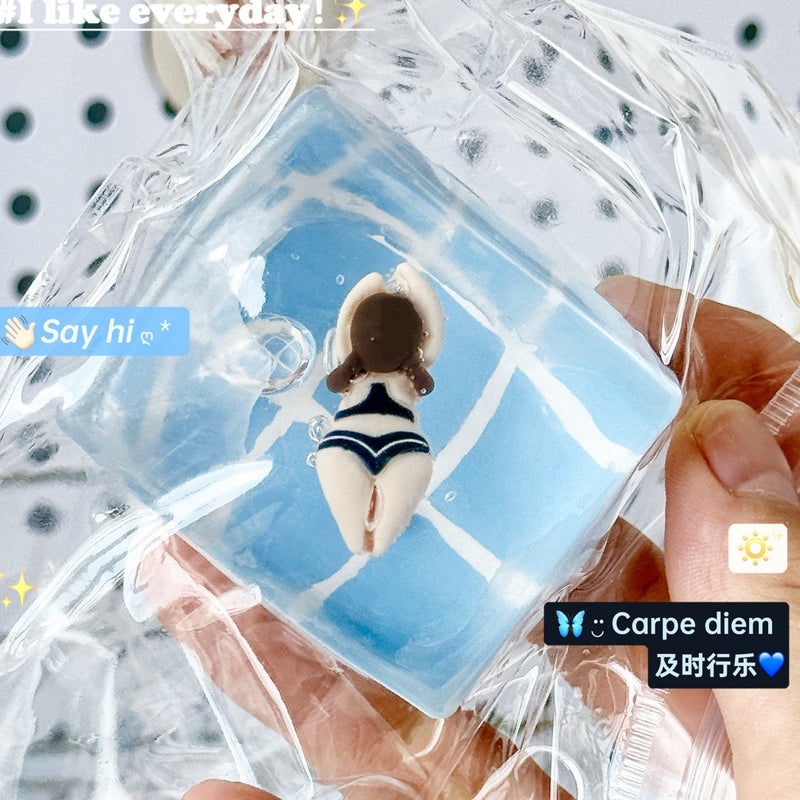 Squishy Toy Pool Party Stress Relief Creative Toy - Image 3
