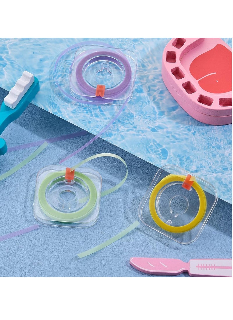 SYOSI - Dental Polishing Strips Tooth File Dental Polisher for Teeth Sanding Grinding Deep Teeth Cleaning Tool Tooth Polish Abrasive Strip Oral Care 3 Rolls 4mm x 6m - Image 1