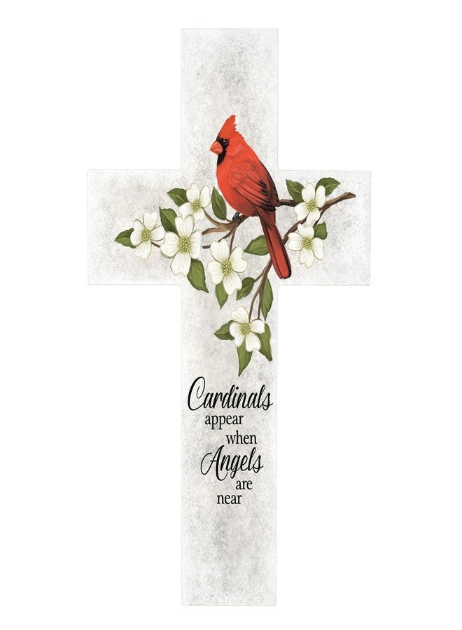Collections Etc Cardinals Appear When Angels Are Near Wall Cross - Image 1