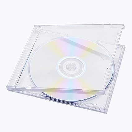 Maxtek 10.4 mm Standard Single Clear CD Jewel Case with Assembled Clear Tray, 25 Pack - Image 5