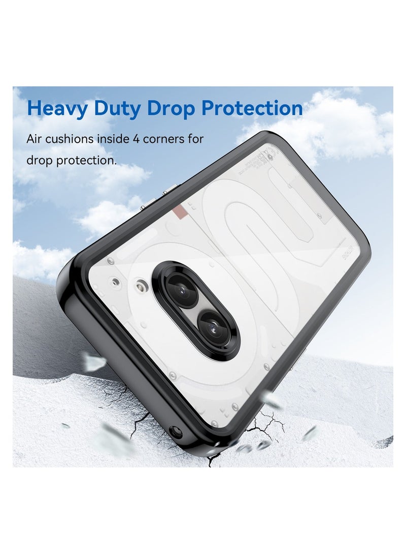 Fankalo Phone case for Nothing Phone 2a Clear Back Soft TPU Shockproof Bumper Protection Cover - Image 3