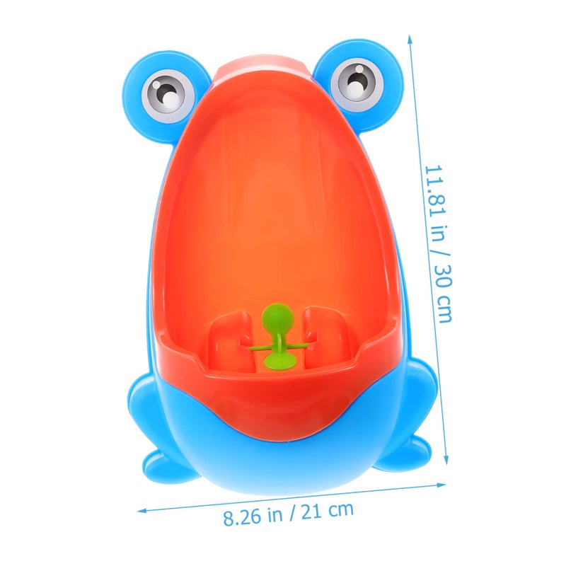 Blue Boys Girls Standing Urinal Cartoon Potty Training Hanging Pee Easy Clean Toilet Tool - Image 3