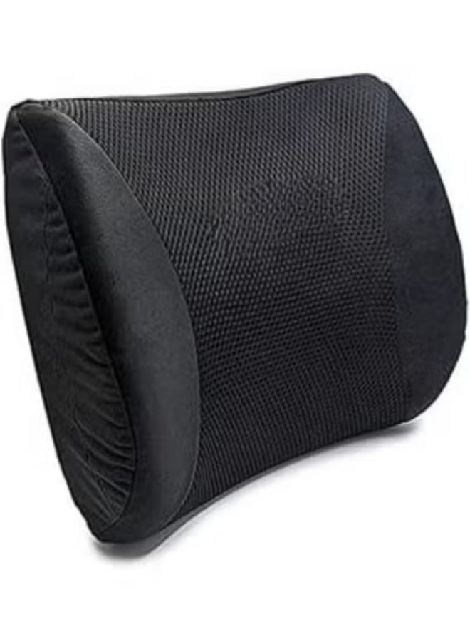 Memory Foam Back Pillow for Chair Support and Sitting Comfort, Ergonomic Cushion for Work, Desk, Car and Home Office Use - Image 2