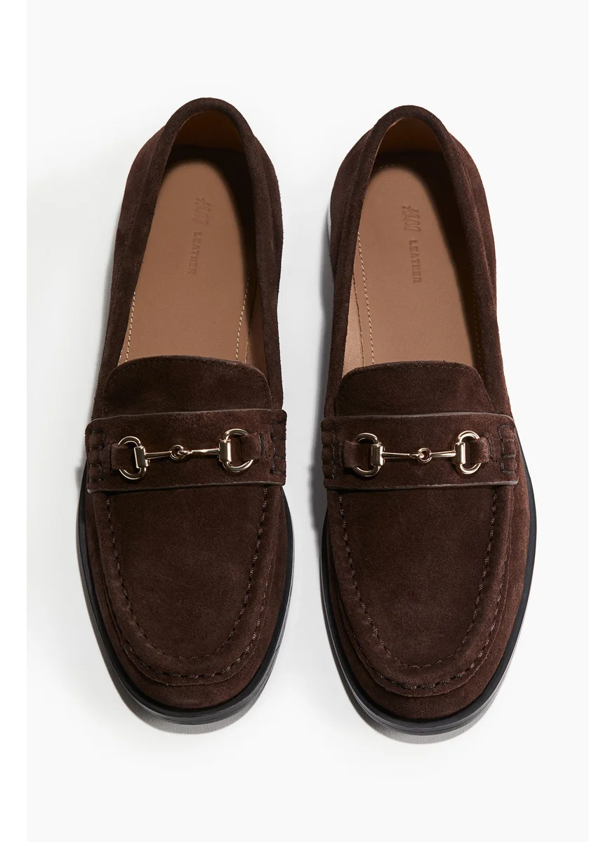 H&M Suede Loafers