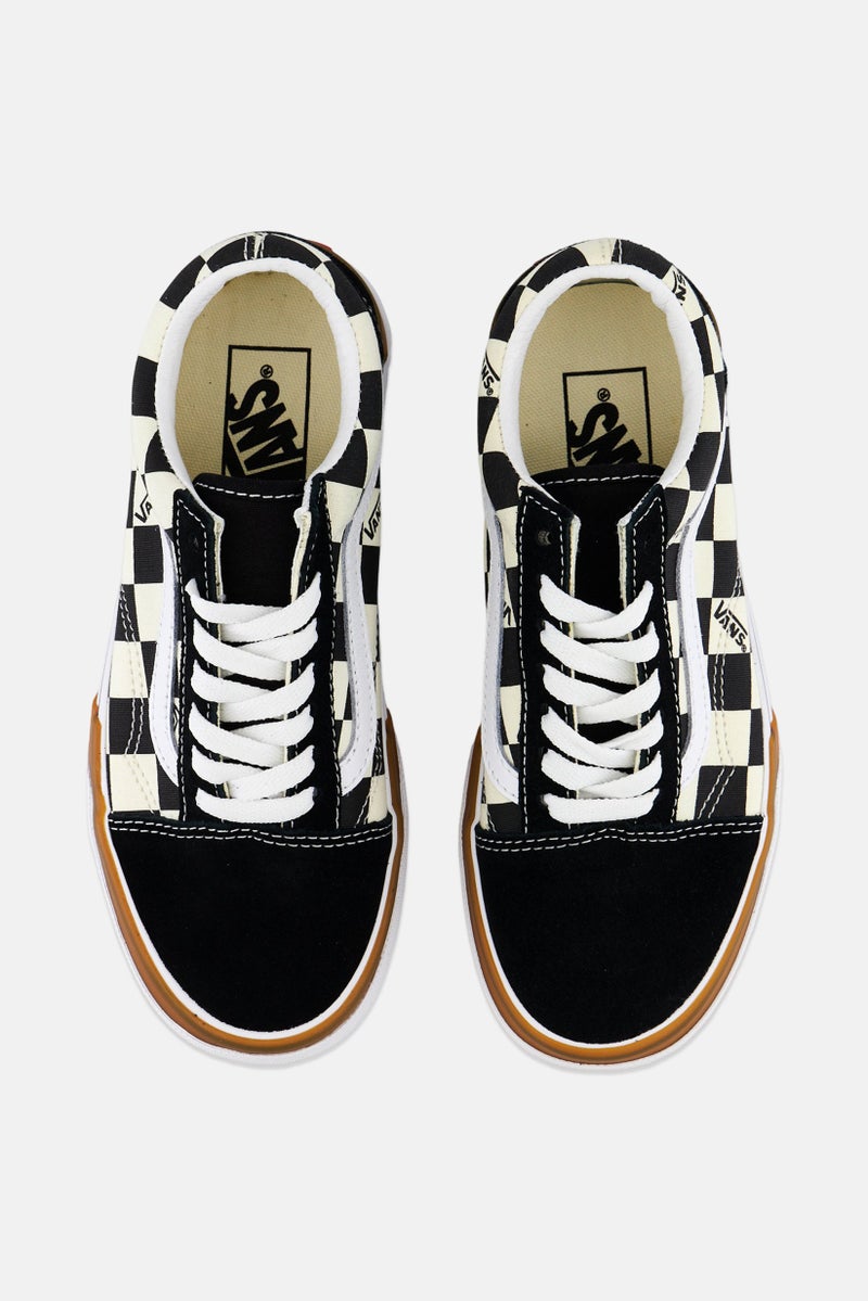 VANS أحذية نسائية قديمة طراز ستاكد، سوداء - Image 3