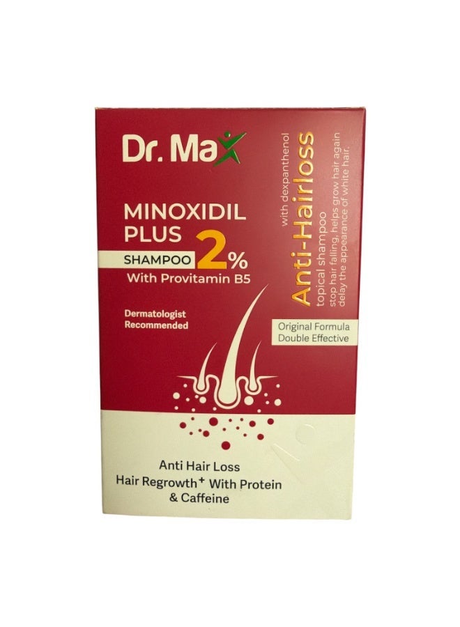 Dr. Max Minoxidil Plus 2% Shampoo - Image 1