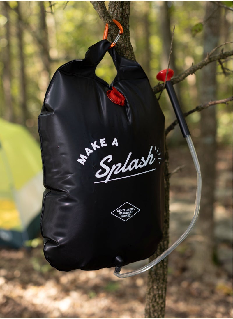 GENTLEMEN'S HARDWARE Portable Solar Shower - Image 1