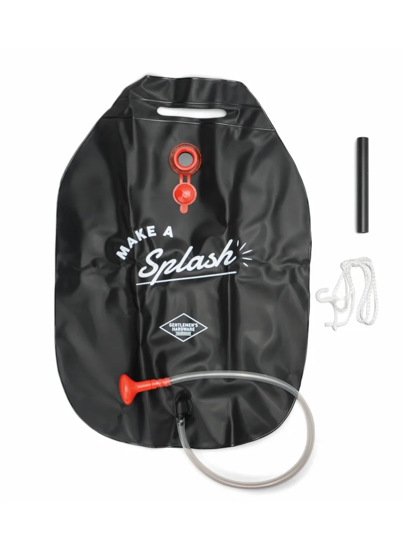 GENTLEMEN'S HARDWARE Portable Solar Shower
