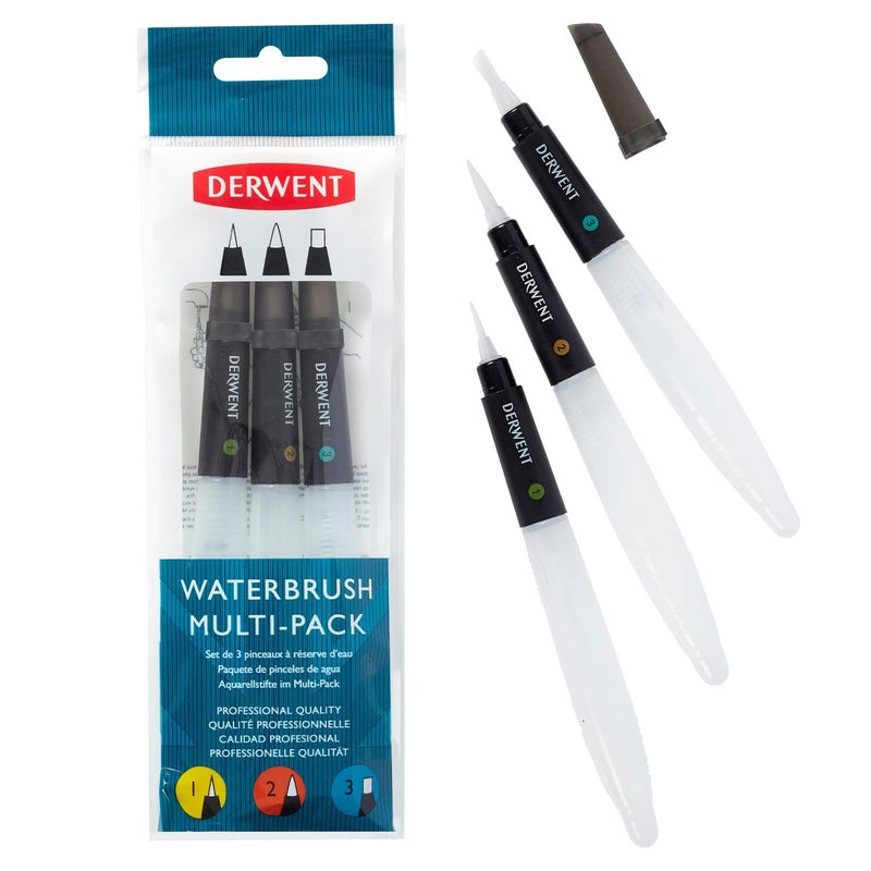 Derwent Art Supplies Waterbrush 3 Pack 2301975