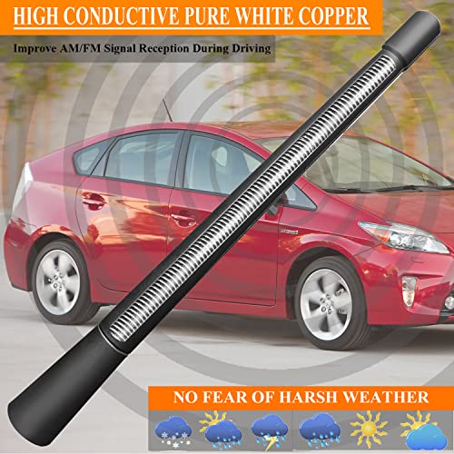RooFox 7 Inch Antenna Replacement for Toyota Prius (2001-2015), Toyota Prius Antenna, Flexible Rubber Antenna Mast - Image 5
