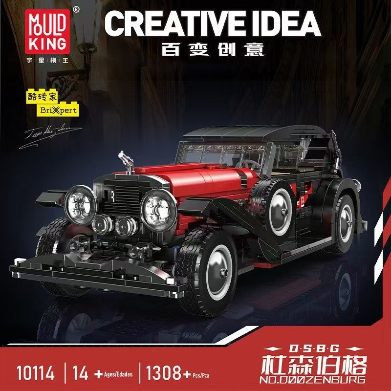 Yuxing Varied Creative Series 10001-13181 Classic Car Sports Car Small Particle Assembled Building Blocks Model - Image 5