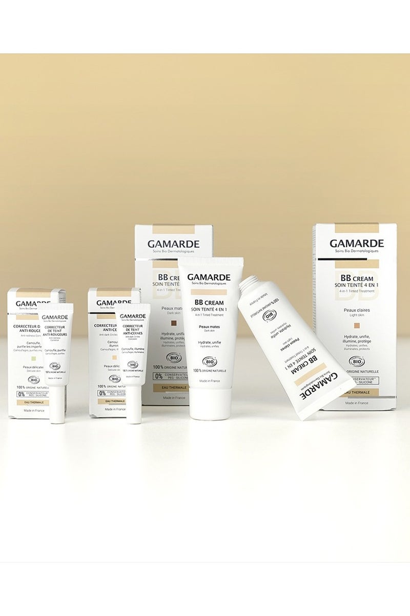 gamarde Anti-Redness Concealer 6ml – Certified Organic Complexion Corrector with Natural Green Pigments – Reduces Redness & Blemishes, Purifies with Tea Tree, Thyme & Palmarosa Essential Oils – 100% Natural, Vegan - Image 3