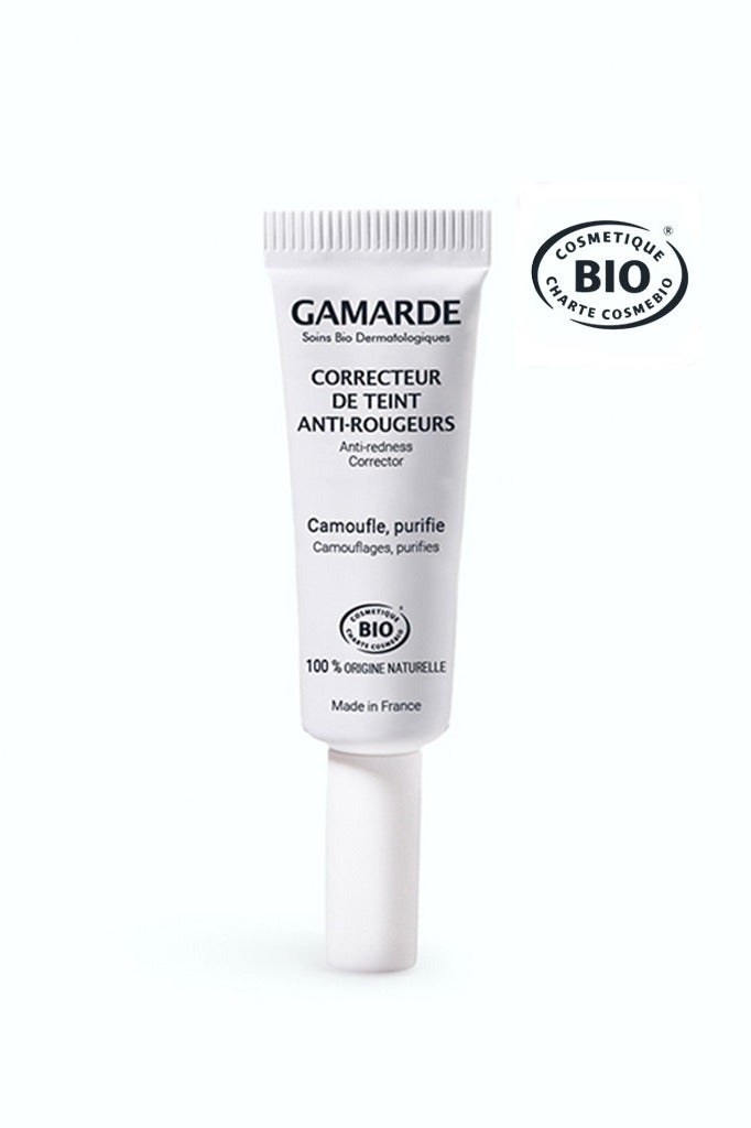 gamarde Anti-Redness Concealer 6ml – Certified Organic Complexion Corrector with Natural Green Pigments – Reduces Redness & Blemishes, Purifies with Tea Tree, Thyme & Palmarosa Essential Oils – 100% Natural, Vegan - Image 5